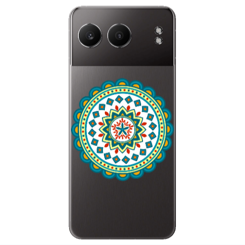 Oneplus Nord 4 Mandala D11 Transparent Silicone TPU Θήκη