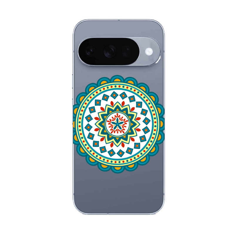 Google Pixel 10 Mandala D11 Transparent Silicone TPU Θήκη