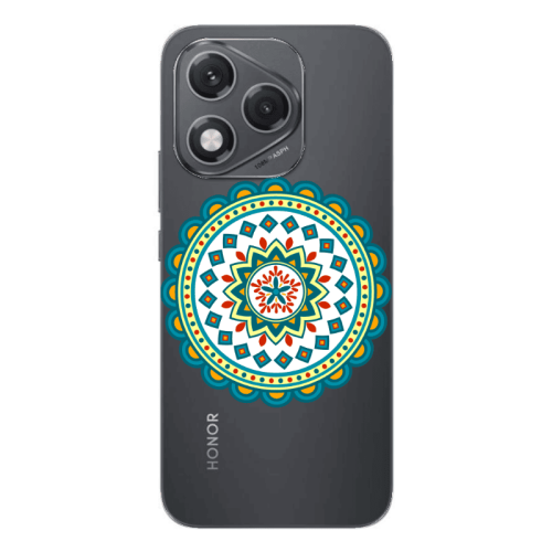 Honor 400 Lite Mandala D11 Transparent Silicone TPU Θήκη