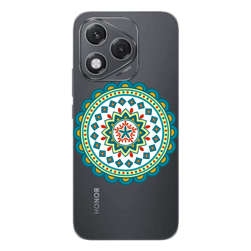 Honor 400 Lite Mandala D11 Transparent Silicone TPU Θήκη