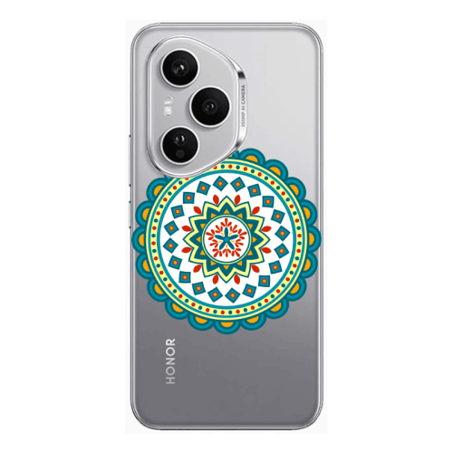Honor Magic 400 Pro Mandala D11 Transparent Silicone TPU Θήκη