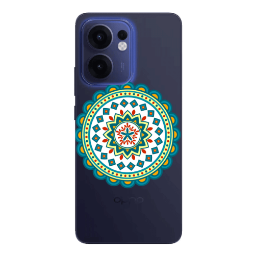 Oppo Reno13 FS Mandala D11 Transparent Silicone TPU Θήκη