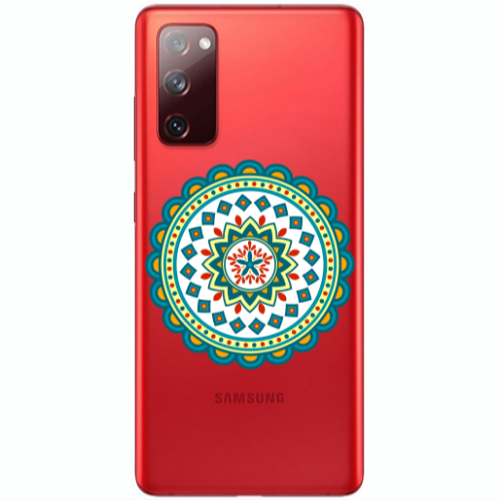 Samsung S20 FE Mandala D11 Transparent Silicone TPU Θήκη