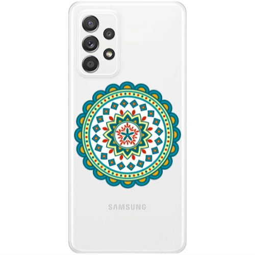 Samsung A33 Mandala D11 Transparent Silicone TPU Θήκη