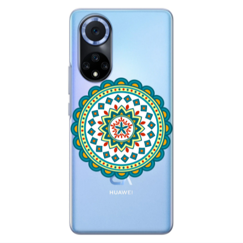Huawei Nova 9 Mandala D11 Transparent Silicone TPU Θήκη