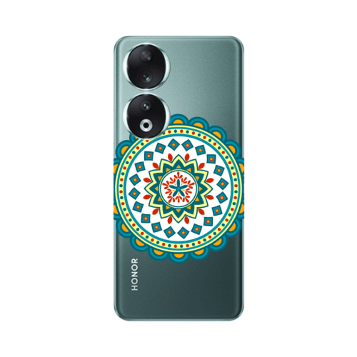 Honor 90 5G Mandala D11 Transparent Silicone TPU Θήκη