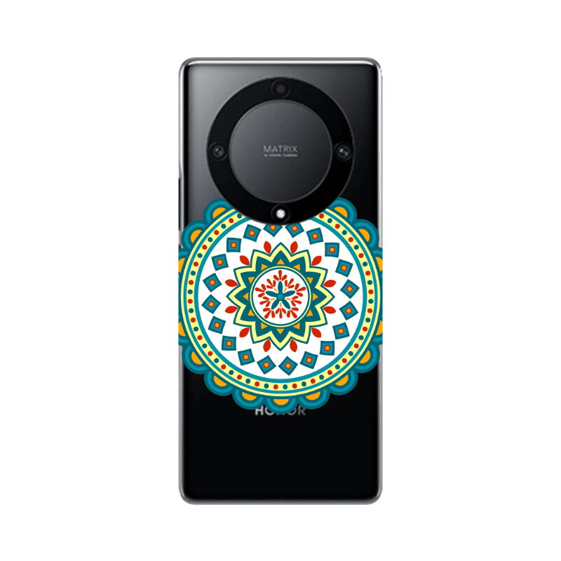 Honor Magic5 Lite 5G Mandala D11 Transparent Silicone TPU Θήκη