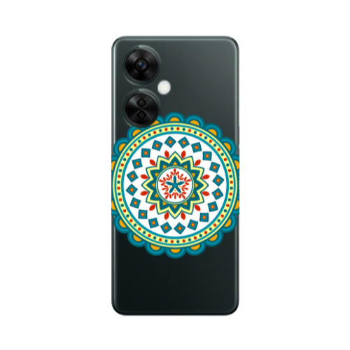 Oneplus Nord CE 3 Lite 5G Mandala D11 Transparent Silicone TPU Θήκη