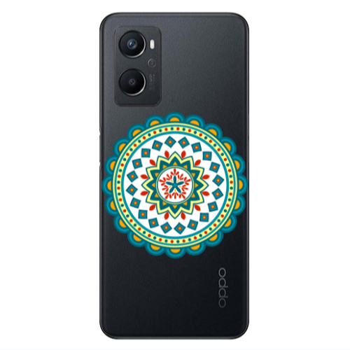 Oppo A 96 Mandala D11 Transparent Silicone TPU Θήκη