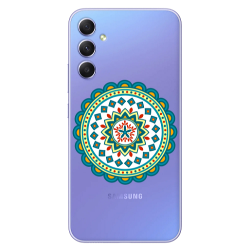 Samsung A16 Mandala D11 Transparent Silicone TPU Θήκη