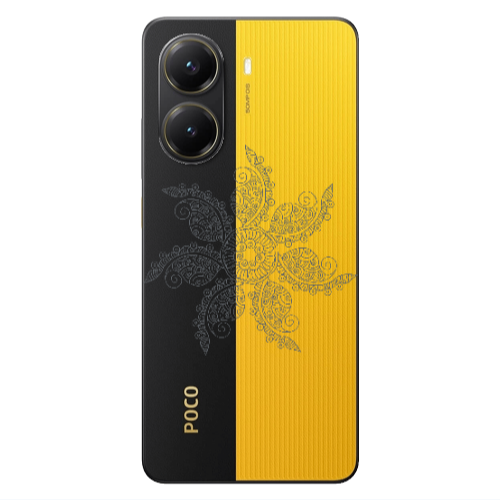 Xiaomi Poco X7 Pro Mandala D24 Transparent Silicone TPU Θήκη