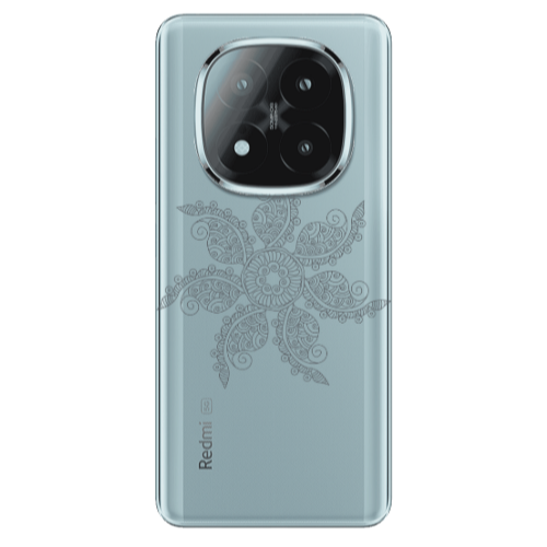 Xiaomi Redmi Note 14 Pro + 5g Mandala D24 Transparent Silicone TPU Θήκη
