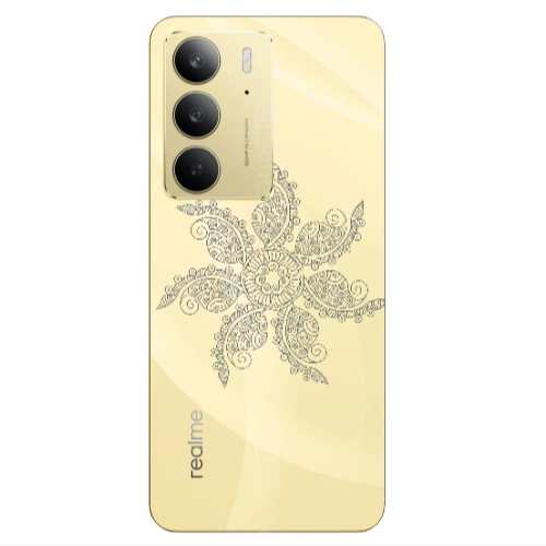Realme C 75 Mandala D24 Transparent Silicone TPU Θήκη