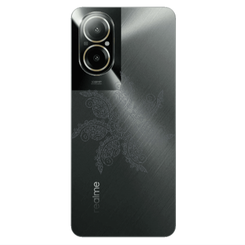 Realme C67 Mandala D24 Transparent Silicone TPU Θήκη