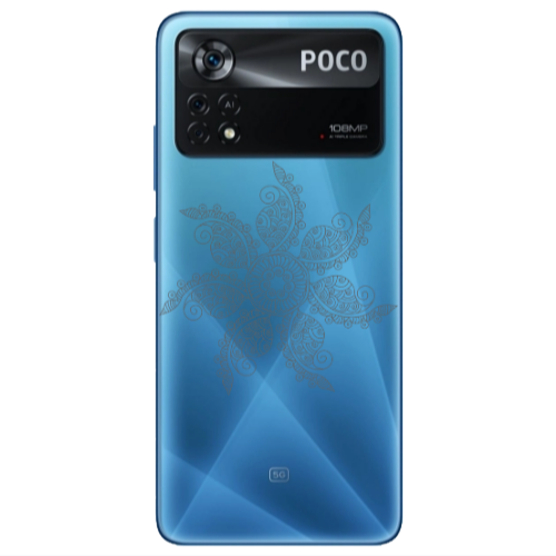 Xiaomi Poco X4 Pro Mandala D24 Transparent Silicone TPU Θήκη