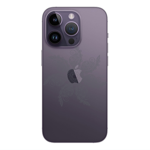 Apple iPhone 14 Pro  Mandala D24 Transparent Silicone TPU Θήκη