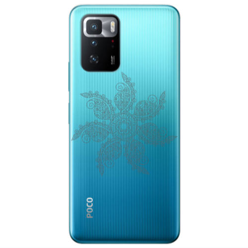 Xiaomi Poco X3 GT Mandala D24 Transparent Silicone TPU Θήκη