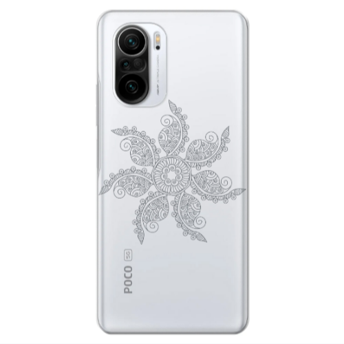 Xiaomi Poco F3 Mandala D24 Transparent Silicone TPU Θήκη