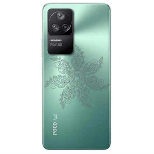 Xiaomi Poco F4 Mandala D24 Transparent Silicone TPU Θήκη