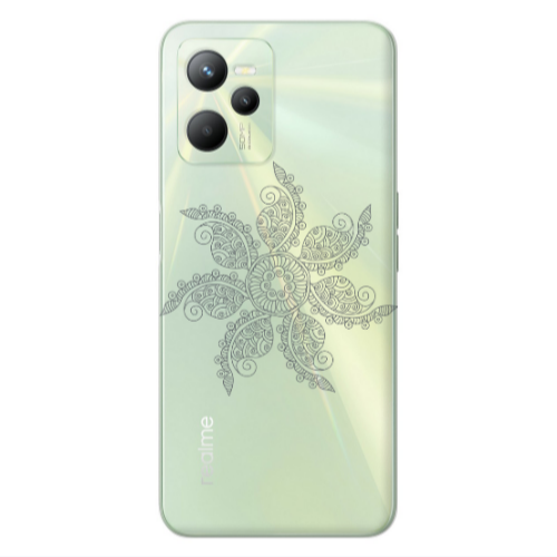 Realme C35 Mandala D24 Transparent Silicone TPU Θήκη
