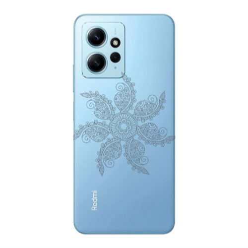 Xiaomi Redmi Note 12 4G Mandala D24 Transparent Silicone TPU Θήκη