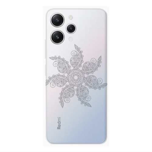Xiaomi Redmi 12 Mandala D24 Transparent Silicone TPU Θήκη
