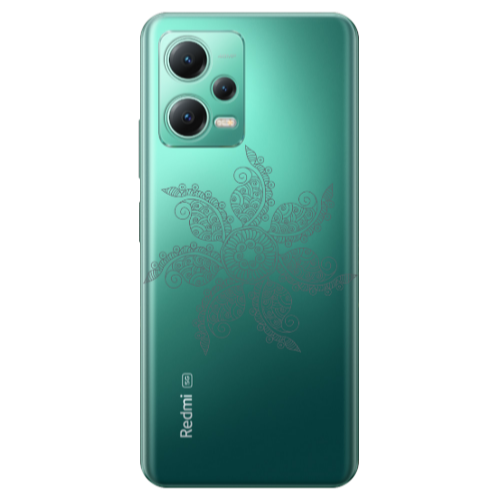 Xiaomi Redmi Note 12 Pro Plus 5G Mandala D24 Transparent Silicone TPU Θήκη