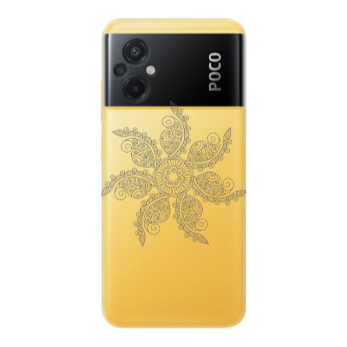 Xiaomi Poco M5 Mandala D24 Transparent Silicone TPU Θήκη