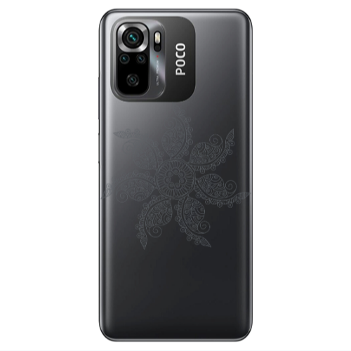 Xiaomi Poco M5 s Mandala D24 Transparent Silicone TPU Θήκη