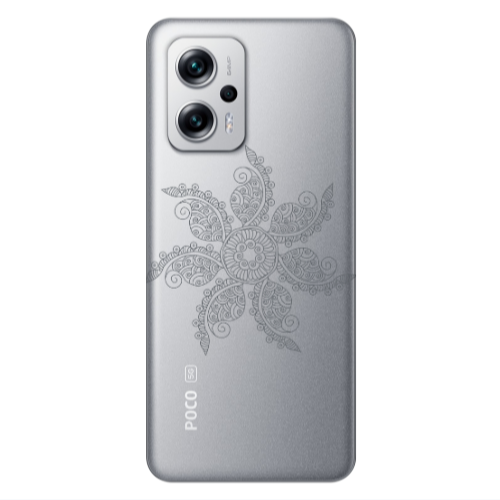 Xiaomi Poco X4 GT Mandala D24 Transparent Silicone TPU Θήκη