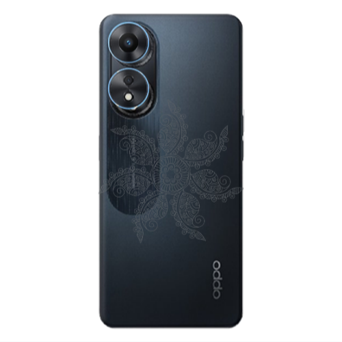 Oppo A 98 Mandala D24 Transparent Silicone TPU Θήκη