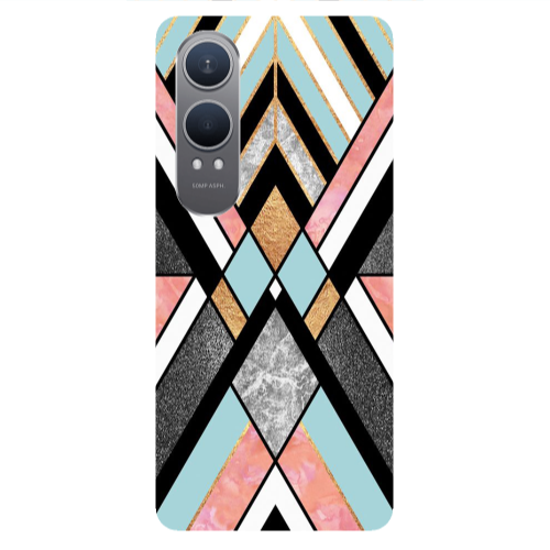 Oneplus Nord Ce 4 lite marble mix Transparent Silicone TPU Θήκη
