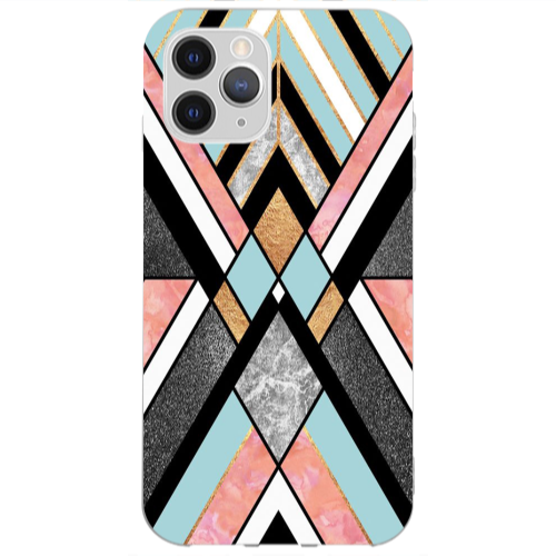 Apple iPhone 13 Pro Max marble mix Transparent Silicone TPU Θήκη