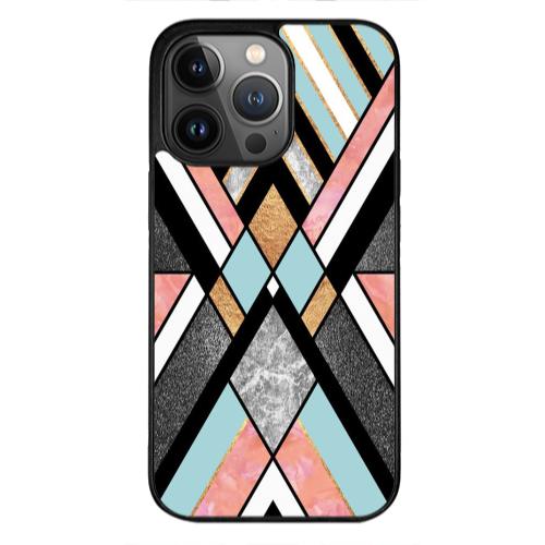 Apple iPhone 13 Pro Max marble mix Black Glossy Θήκη