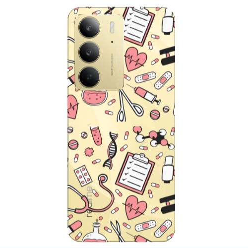 Realme C 75 Laboratory Transparent Silicone TPU Θήκη