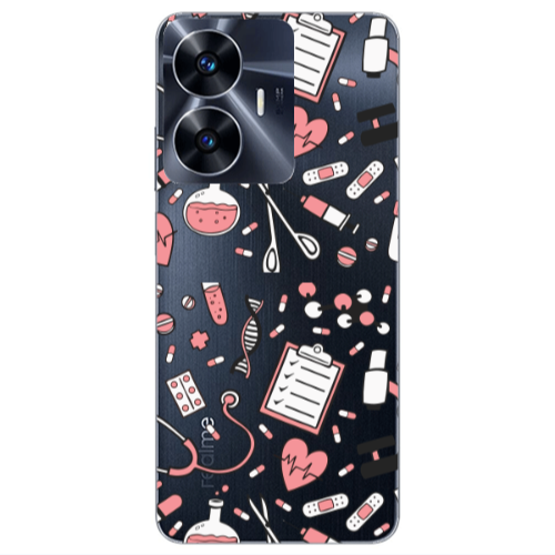 Realme Note 50 Laboratory Transparent Silicone TPU Θήκη