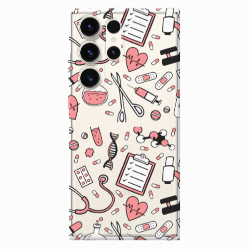 Samsung S25 Ultra Laboratory Transparent Silicone TPU Θήκη
