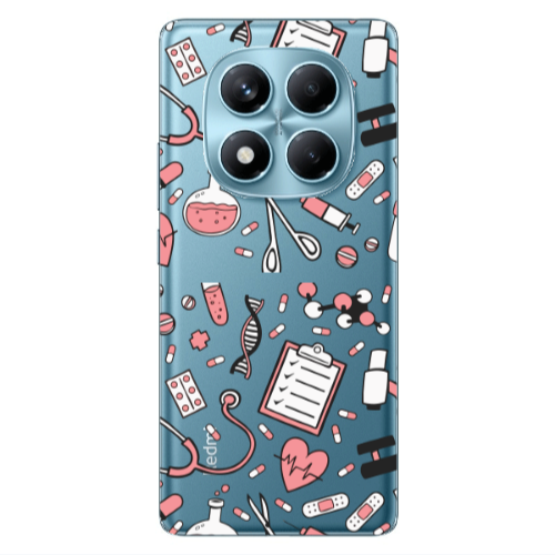 Xiaomi Redmi Note 14 Pro Laboratory Transparent Silicone TPU Θήκη