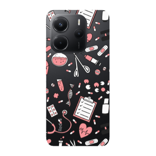 Xiaomi Redmi Note 14 Laboratory Transparent Silicone TPU Θήκη