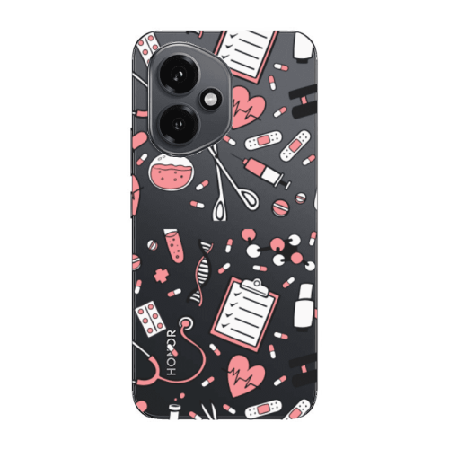 Honor Magic 400 Laboratory Transparent Silicone TPU Θήκη