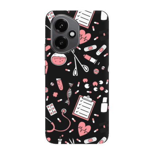 Honor Magic 400 Laboratory Black Colored Silicone TPU Θήκη