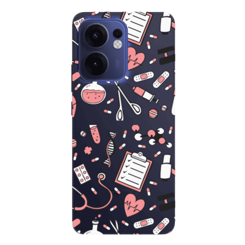 Oppo Reno13 FS Laboratory Transparent Silicone TPU Θήκη