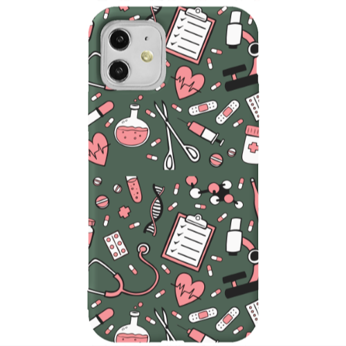 Apple iPhone 11  Laboratory Dark Green Colored Silicone TPU Θήκη