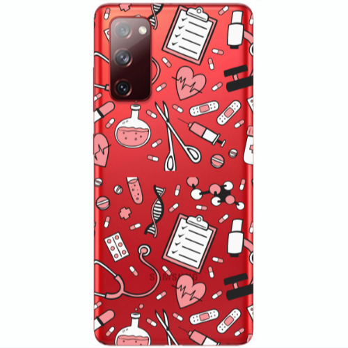 Samsung S20 FE Laboratory Transparent Silicone TPU Θήκη