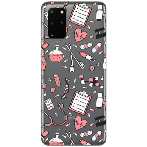 Samsung S20 Plus Laboratory Transparent Silicone TPU Θήκη
