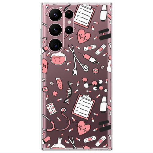 Samsung S22 Ultra Laboratory Transparent Silicone TPU Θήκη
