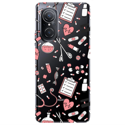 Huawei Nova 9 SE Laboratory Transparent Silicone TPU Θήκη