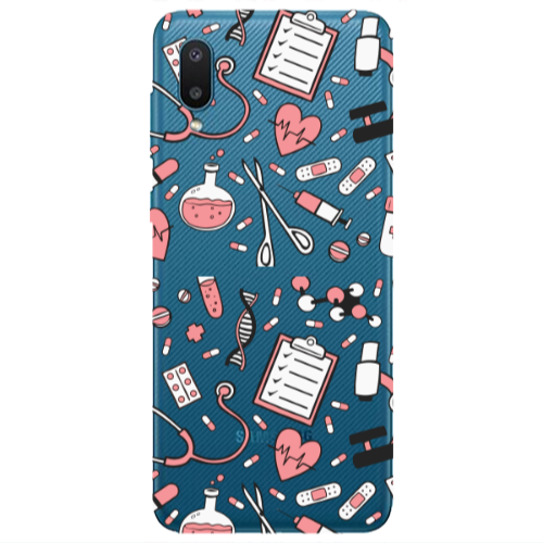 Samsung A02 Laboratory Transparent Silicone TPU Θήκη