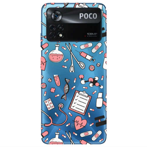 Xiaomi Poco X4 Pro Laboratory Transparent Silicone TPU Θήκη