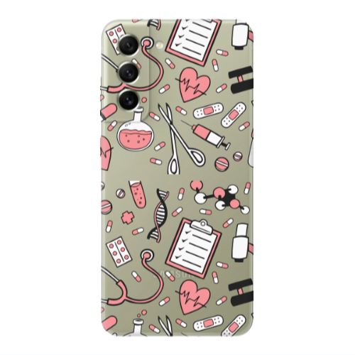Samsung S21 PLUS Laboratory Transparent Silicone TPU Θήκη